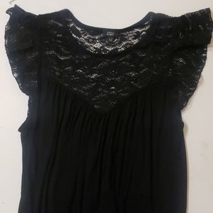 Storm Los Angeles Black Blouse
